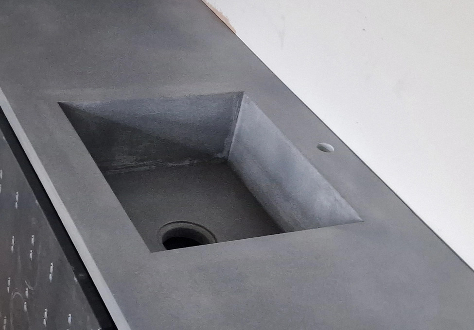 Concrete sinks - hand-made polished sinks, perfect for any interior